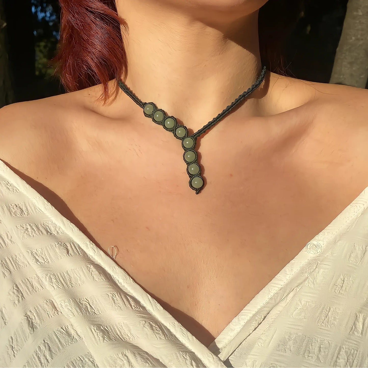 Makrome Akik Choker